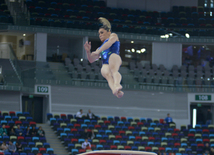 Bakıda idman gimnastikası üzrə Dünya Kubokunda ilk qaliblərin mükafatlandırma mərasimi keçirilib. Azərbaycan, 21 fevral, 2016